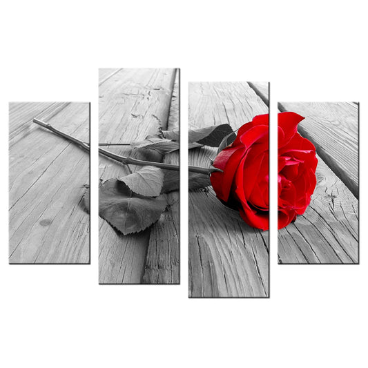 Custom Split Canvas Prints 4 Panels Canvas Art 26x32"(65x80cm)