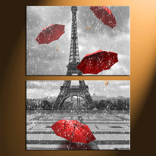 Custom Split Canvas Prints 2 Panles Frames Portrait