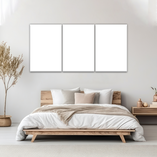 3 Panel Canvas Wall Art Bedroom
