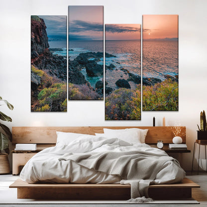 Custom Split Canvas Prints 4 Pieces Canvas Frames 40x47"(102x120cm)