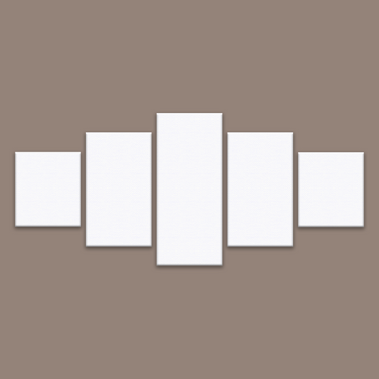 Estate Size 5-Piece Canvas - The Pinnacle (Diamond Layout) 46" x 110" (116cm x 250cm)