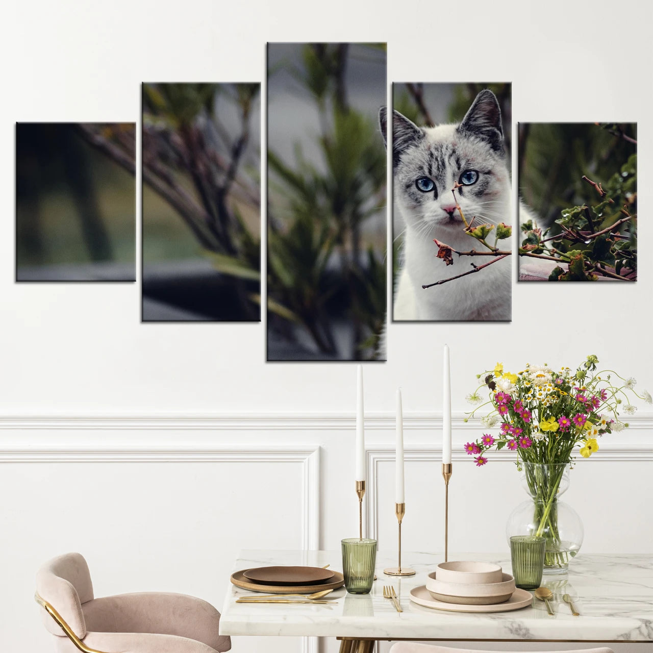 Estate Size 5-Piece Canvas - The Pinnacle (Diamond Layout) 46" x 110" (116cm x 250cm)