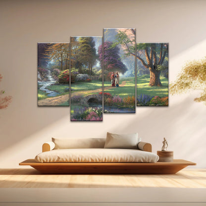 Anime Jesus Christ Christian Wall Art