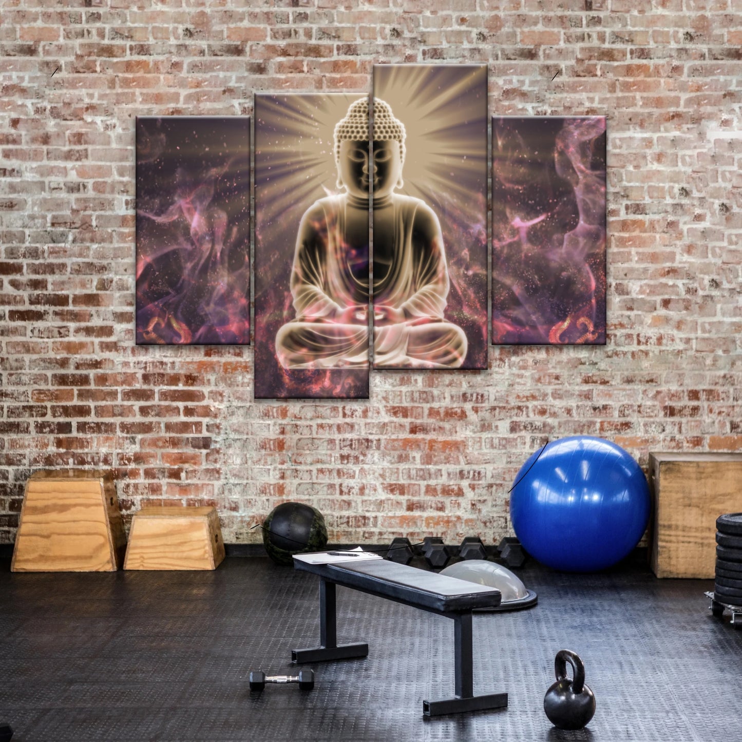 Sitting Buddha Meditation Buddha Wall Art
