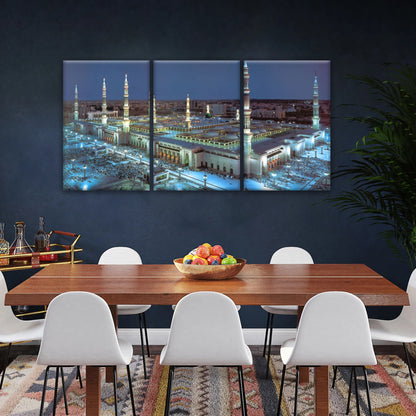 The Most Beautiful Mosques In The World - Masjid Al Nabawi In Medinah Saudi Arabia Islamic Decor