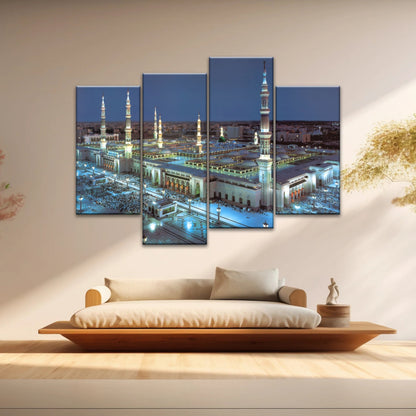 The Most Beautiful Mosques In The World - Masjid Al Nabawi In Medinah Saudi Arabia Islamic Decor