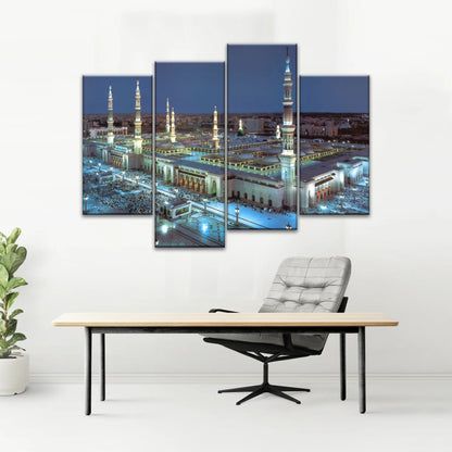 The Most Beautiful Mosques In The World - Masjid Al Nabawi In Medinah Saudi Arabia Islamic Decor