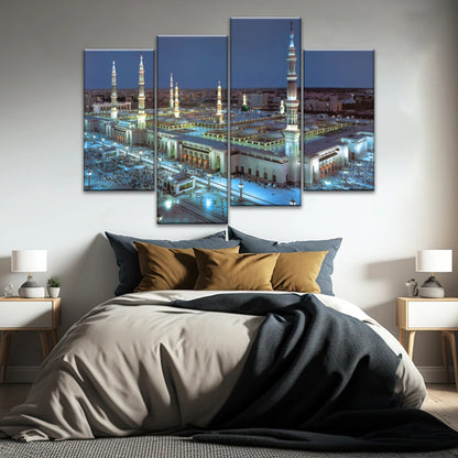 The Most Beautiful Mosques In The World - Masjid Al Nabawi In Medinah Saudi Arabia Islamic Decor