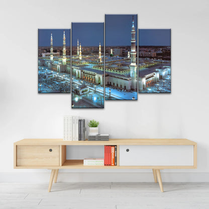 The Most Beautiful Mosques In The World - Masjid Al Nabawi In Medinah Saudi Arabia Islamic Decor