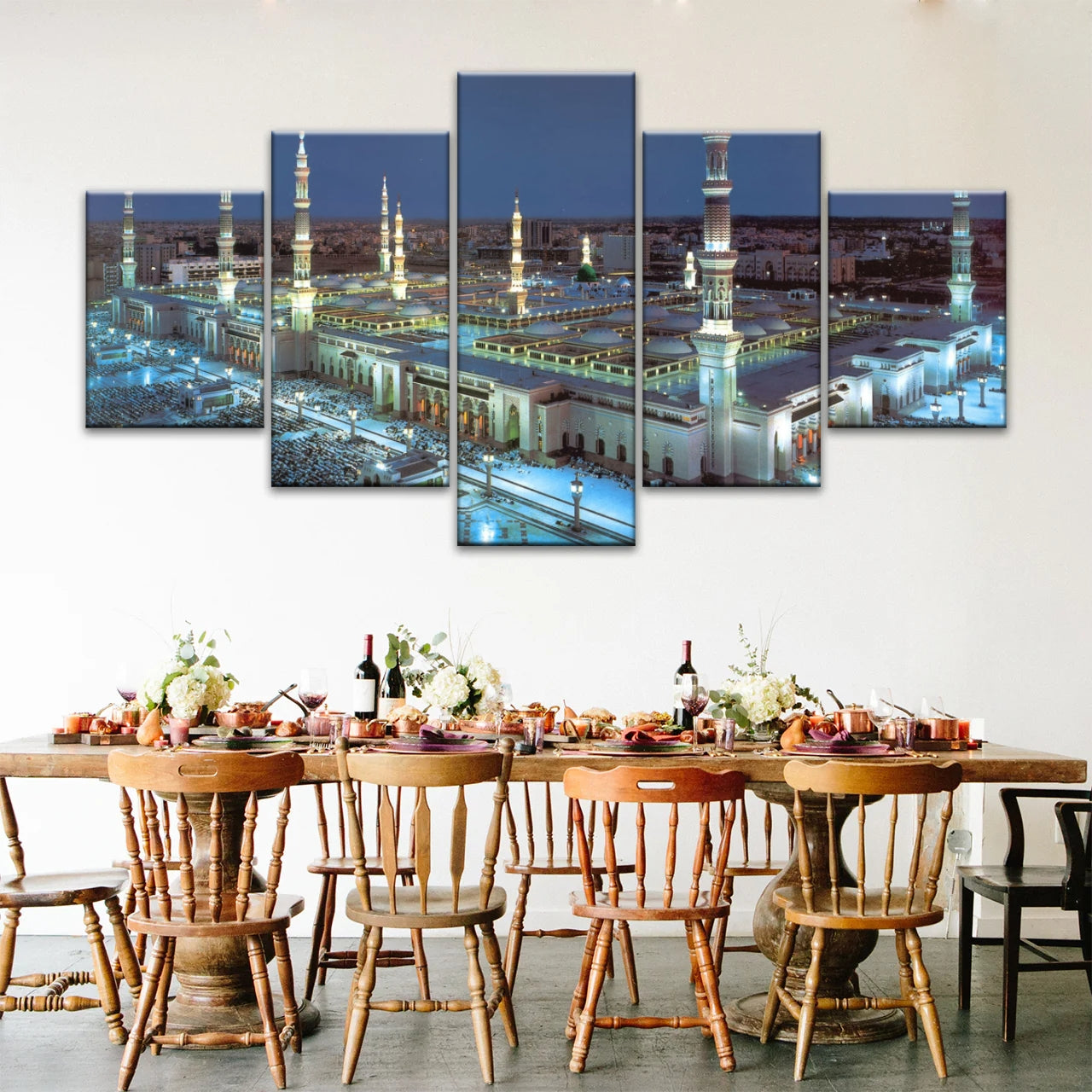 The Most Beautiful Mosques In The World - Masjid Al Nabawi In Medinah Saudi Arabia Islamic Decor