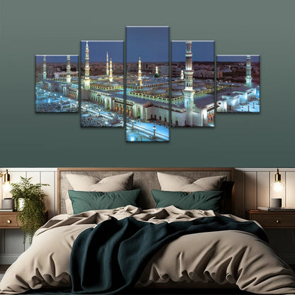 The Most Beautiful Mosques In The World - Masjid Al Nabawi In Medinah Saudi Arabia Islamic Decor