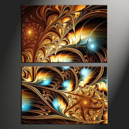 Custom Split Canvas Prints 2 Panles Frames Portrait