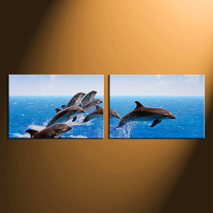 Custom Split Canvas Prints 2 Piece Frames Landscape