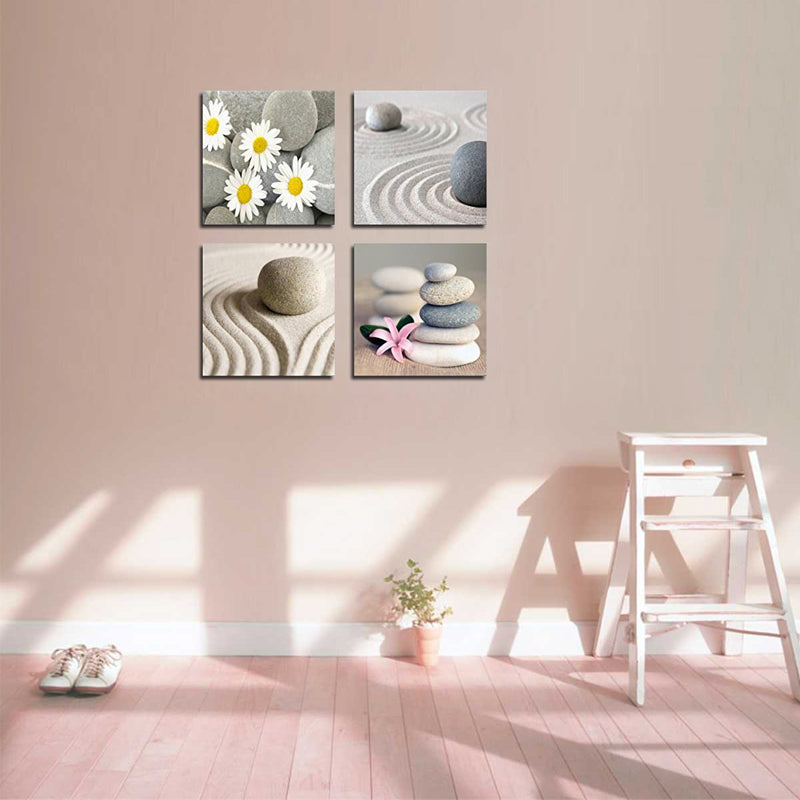 Custom Split Canvas Prints 4 Piece Canvas Frames Square