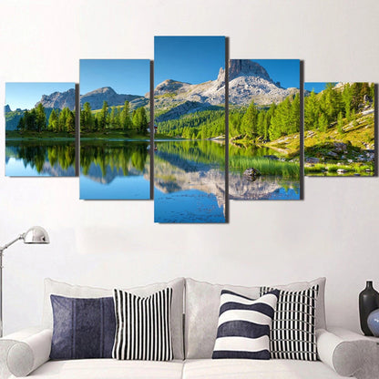 Custom 5 Piece Split Canvas Prints 22x40" 55x100cm(Small)
