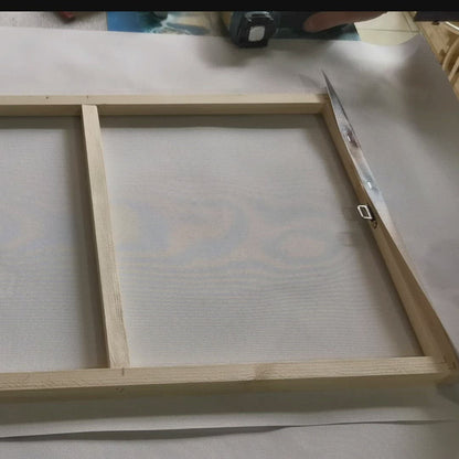 Custom 5 Panels Split Canvas Prints 40x60" 80x150cm (Extra Large)