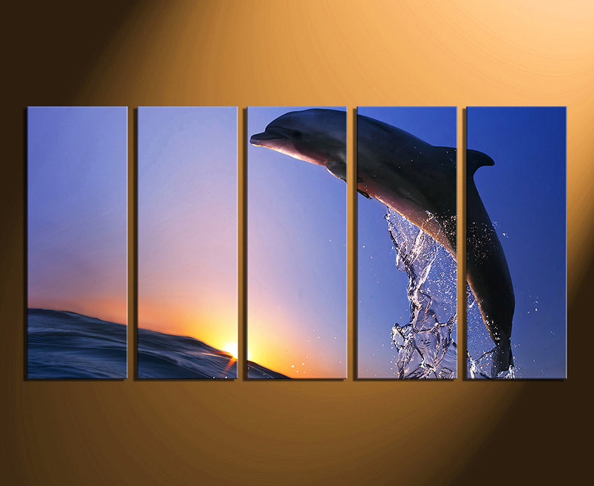 Custom Split Canvas Prints 5 Piece Canvas Art 32x60" 80x150cm (Extra Large)