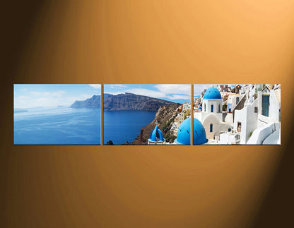 Custom Split Canvas Prints 3 Pieces Frames Landscape