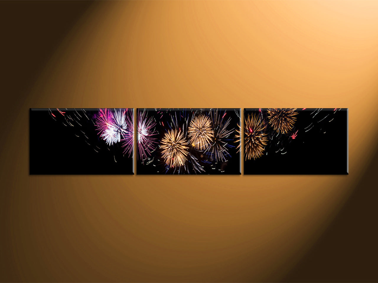 Custom Split Canvas Prints 3 Pieces Frames Landscape