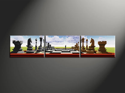 Custom Split Canvas Prints 3 Pieces Frames Landscape