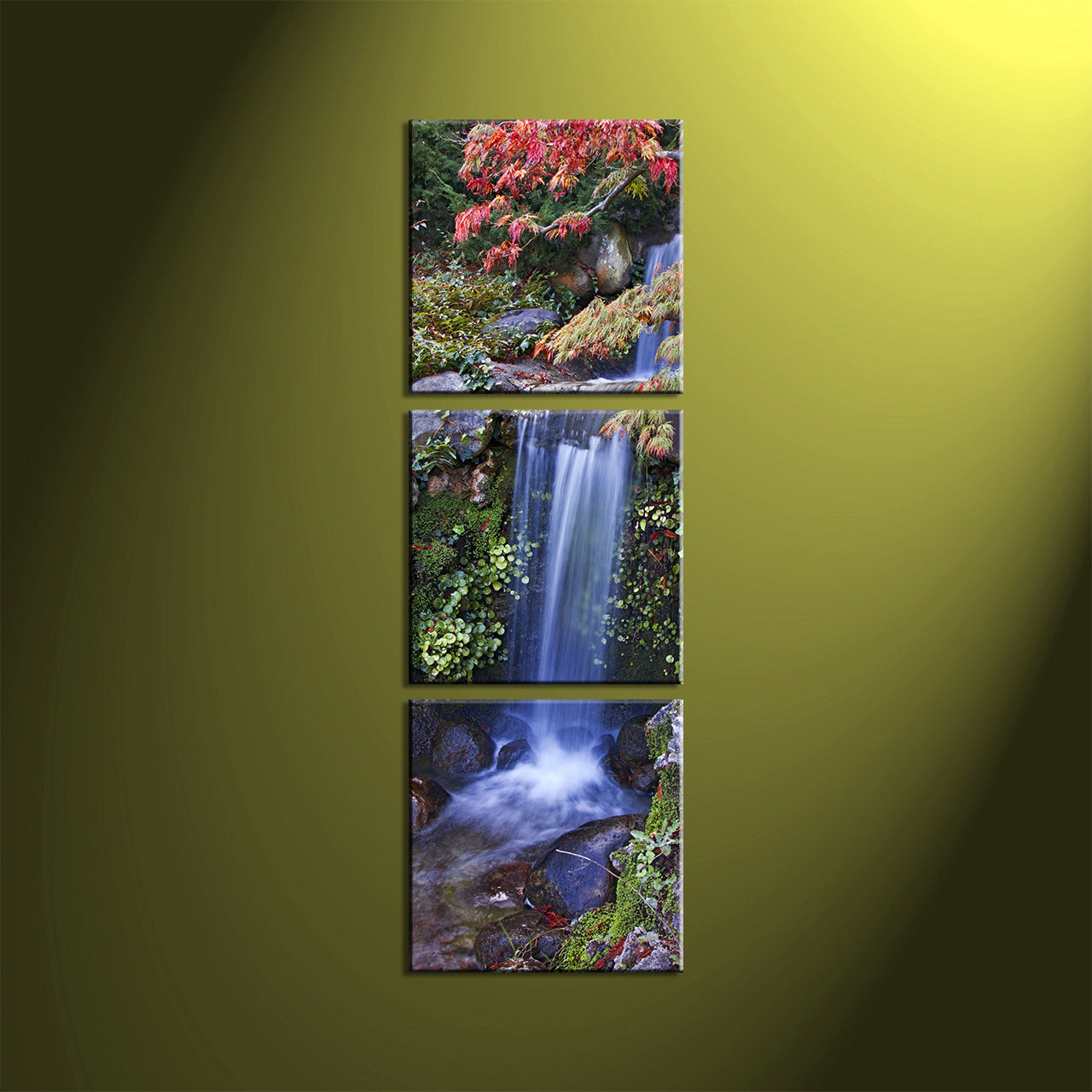 Custom Split Canvas Prints 3 Piece Frames Square Portrait