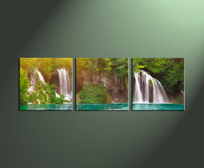 Custom Split Canvas Prints 3 Panles Frames Square