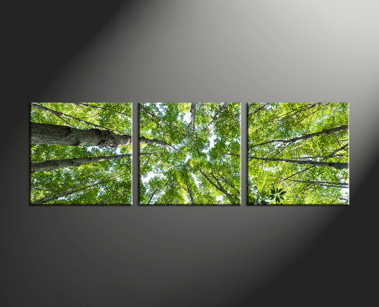 Custom Split Canvas Prints 3 Panles Frames Square
