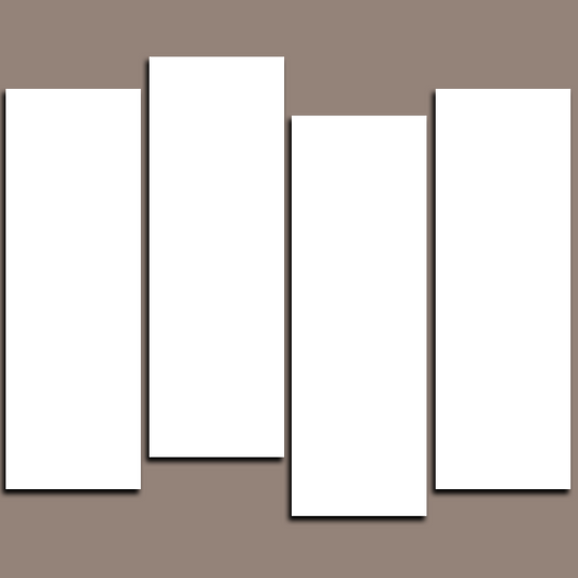 Custom Split Canvas Prints 4 Pieces Canvas Frames 40x47"(102x120cm)