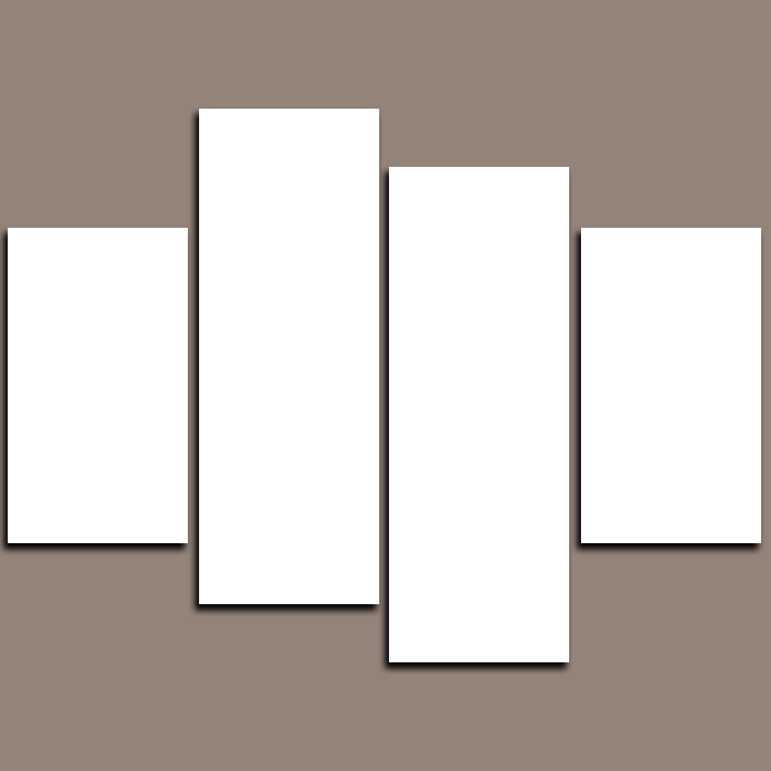 Custom Split Canvas Prints 4 Panels Canvas Art 26x32"(65x80cm)