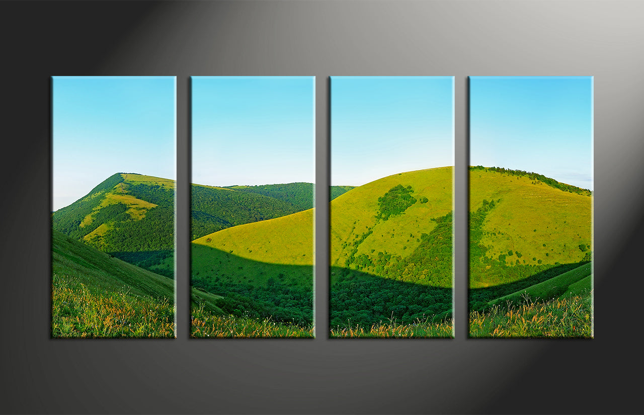 Split Canvas Prints 4 Piece Canvas Frames 35x47"(89x120cm)
