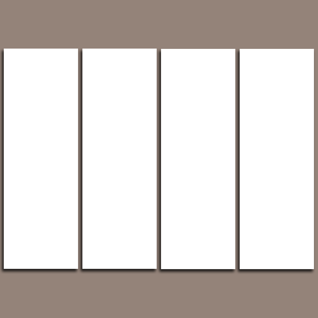 Split Canvas Prints 4 Piece Canvas Frames 35x47"(89x120cm)