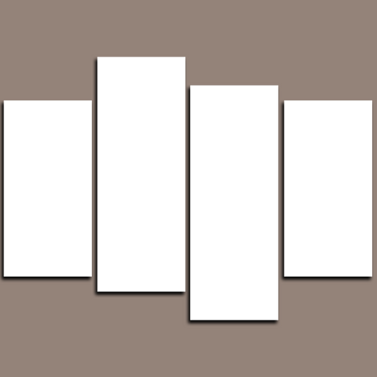 Custom Split Canvas Prints 4 Panels Canvas Art 36x47"(90x120cm)