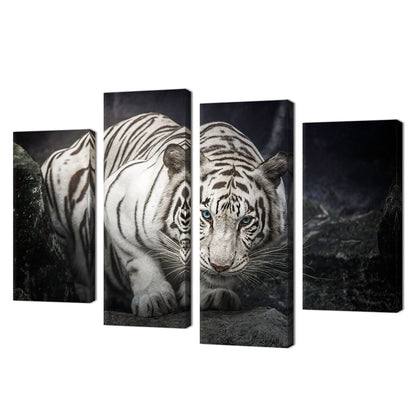 Custom Split Canvas Prints 4 Panels Canvas Frames 39x47"(99x120cm)