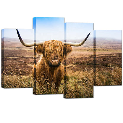 Custom Split Canvas Prints 4 Panels Canvas Art 26x32"(65x80cm)