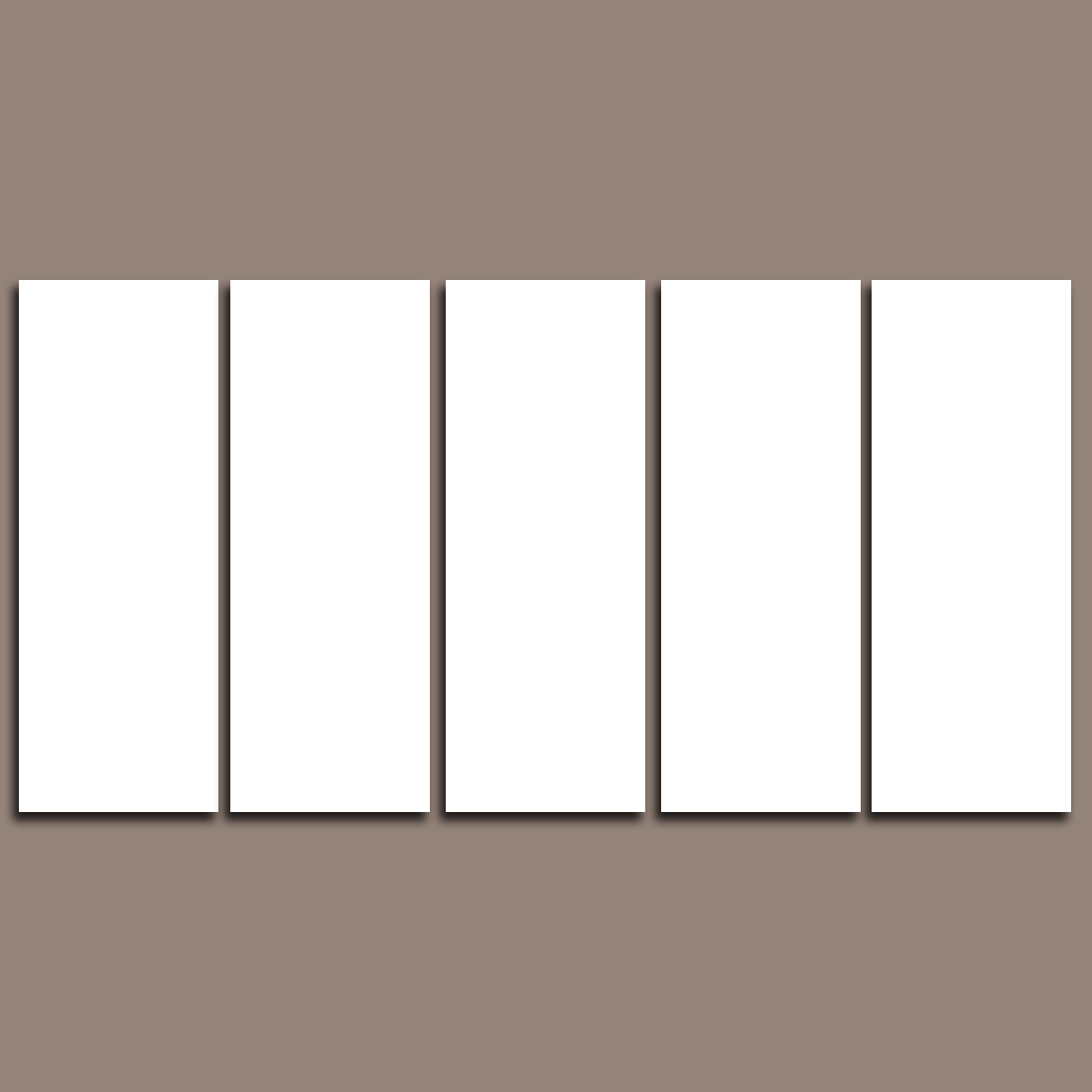 Custom Split Canvas Prints 5 Piece Canvas Art 32x60" 80x150cm (Extra Large)