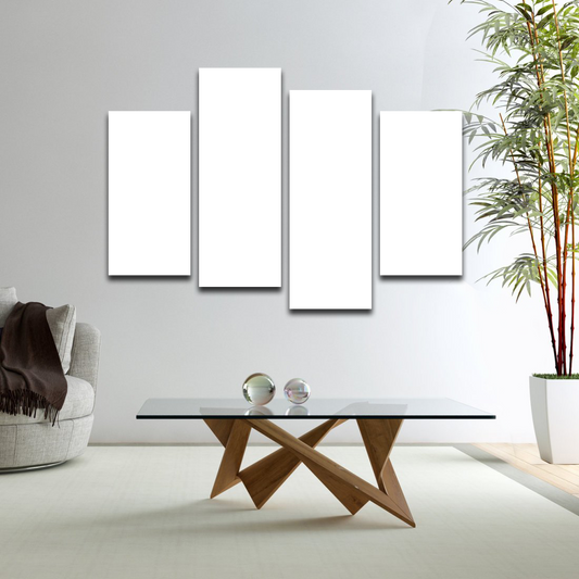 Custom 4 Piece Split Canvas Prints